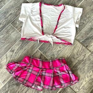 Sexy school girl costume